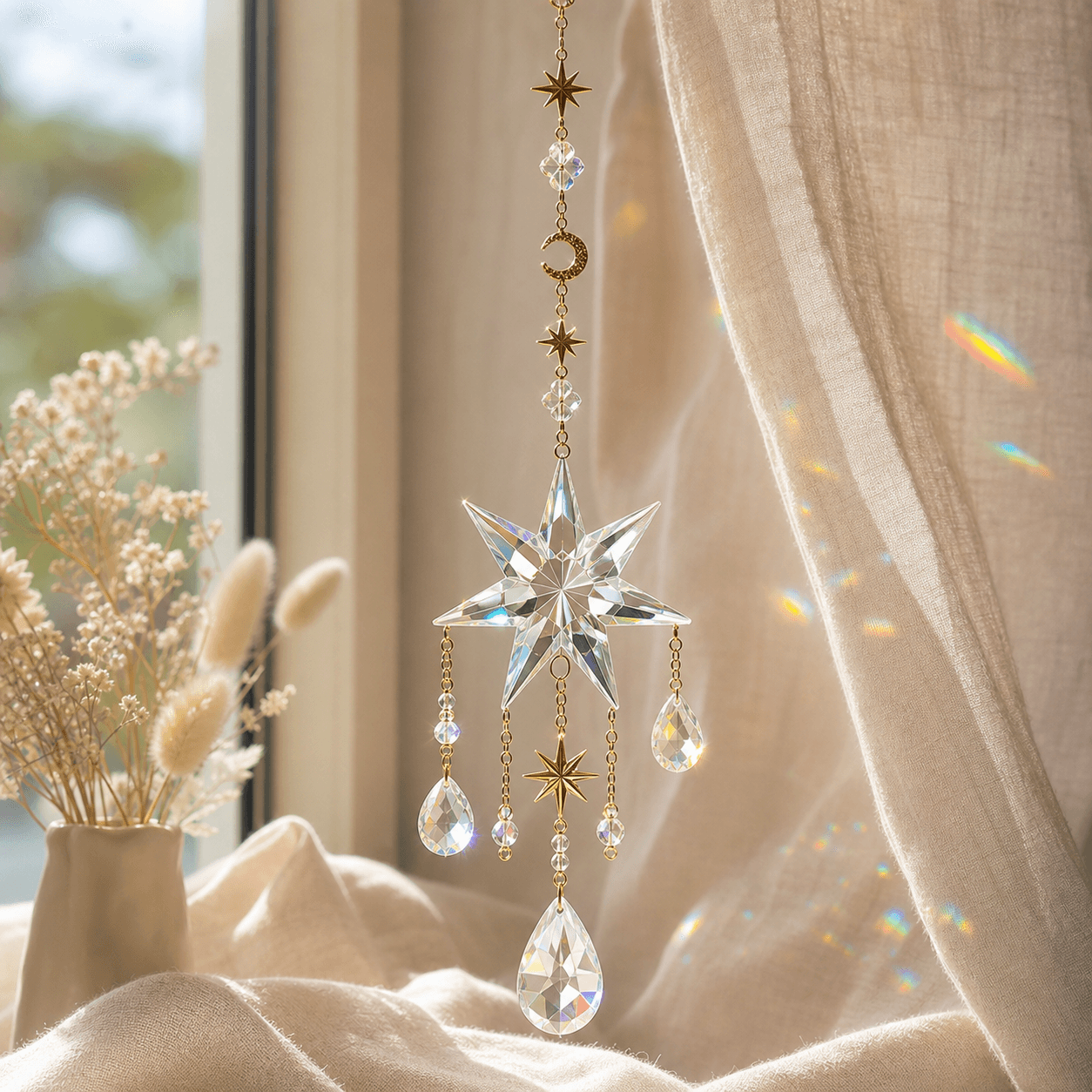 Celestial Stars Suncatcher product photo