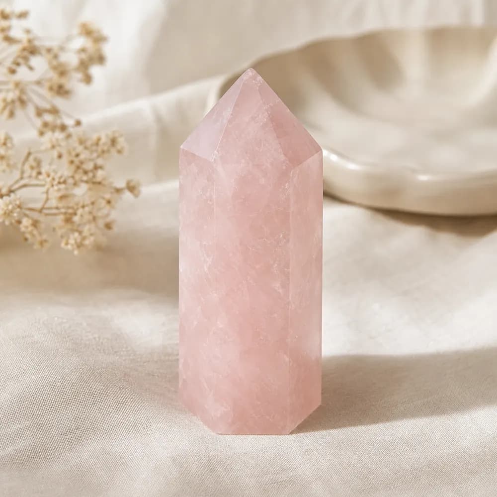 Rose Quartz Heart Point product photo